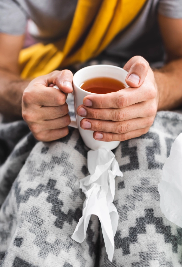 ziektewet uitkering man drinkt thee ziek advocaat
